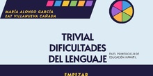 Trivial: Dificultades del lenguaje más habituales en primer ciclo de EI