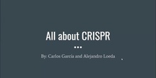 All about CRISPR 