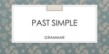 Grammar: past simple