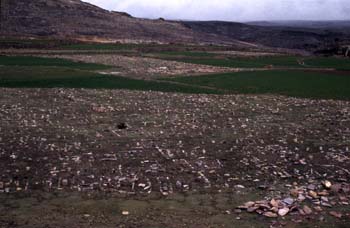 Cementerio preislámico en Kawkaban, Yemen