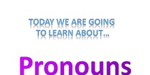 Pronouns