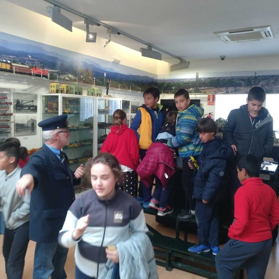2019_03_15_Cuarto B visita el Museo del Ferrocarril de Las Matas_CEIP FDLR_Las Rozas 5