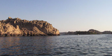 Islote cerca de Philae, Egipto