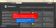 5_JUEGO DE LA PLATAFORMA_TERMINAMOS ANIMACIONES PLAYER, COLISIONES CON EL CARACOL