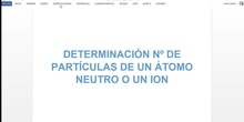 Determinación nº partículas