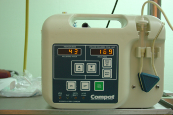 Bomba de nutrición enteral