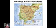 0101 Unidades Morfoestructurales del relieve español.