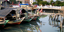 Barcas de pescadores, Jakarta