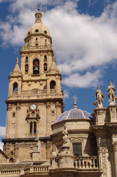 Torre-campanario, Catedral de Murcia