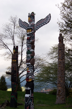 Totems, Parque Stanley, Vancouver
