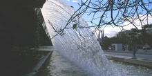 Fuente en Plaza de Colón, Madrid