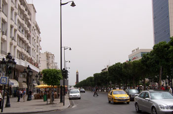 Avenida, Túnez