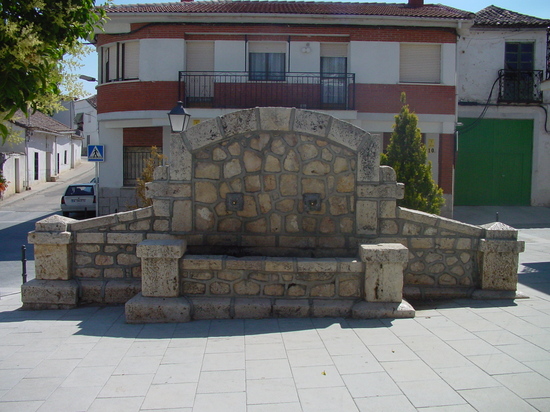 Fuente de piedra en Santorcaz