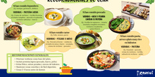 RECOMENDACIONES DE CENA