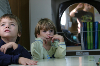 Niños en el aula