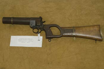 Pistola de señales Webley-Scott-1-Mark-1, Museo del Aire de Madr