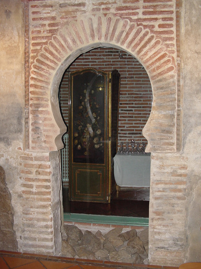 Detalle de arco en Villavieja del Lozoya
