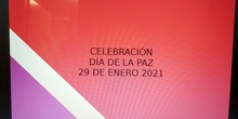 DÍA DE LA PAZ E.I CEIP MANUEL BARTOLOMÉ COSSÍO MADRID