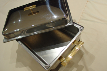 Chafing dish abierto