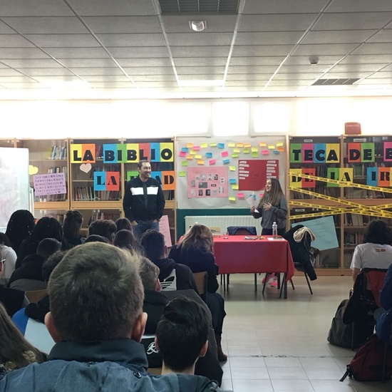 Visita del escritor Nando López_20180404_13