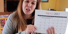 CÓMO HACER UN CALENDARIO GIGANTE_María