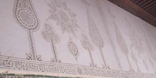 Decoración en paredes, Kairouan, Túnez