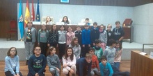 Visita al salón de plenos en 5º 3