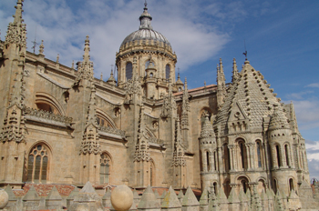 Cimborrio y cúpula, Catedral Nueva de Salamanca, Castilla y León