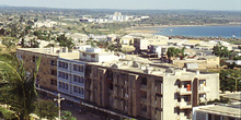 Ciudad baja y polígono industrial al fondo, Nacala, Mozambique