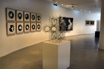 Esculturas y lienzos de ángel Duarte y EQUIPO 57 - Badajoz