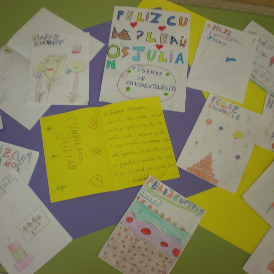 2º A Varios: Felicitaciones 2