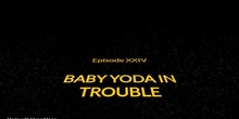 Arts project Stop motion: "Baby Yoda in trouble"
