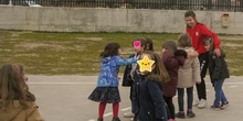 Fútbol "femenino" en el CEIP Dulcinea 1