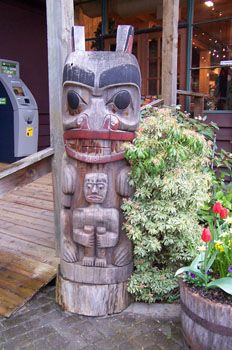 Totems, Cañón del Capilano, Vancouver