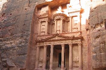 Templo El Khazneh, Petra, Jordania