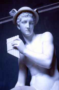 Estatua del dios Mercurio