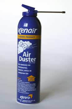 Botella de aire a presión