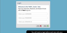 TOEFL Junior: Computer-Based Tests Directions (Reading and Listening)