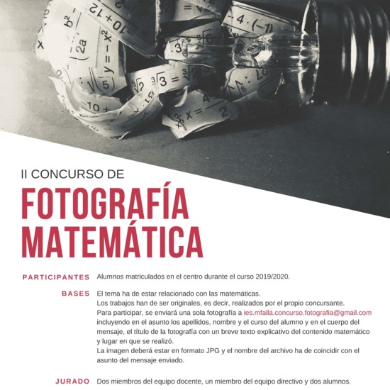 Fotografía Matemática 2020