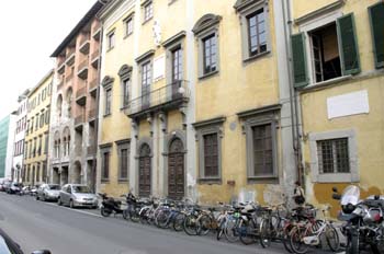 Casa de Antonio Pacinotti, Pisa