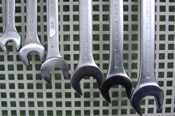 Llaves planas abiertas