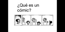 PRIMARIA - 5º - LENGUA - EL CÓMIC - FORMACIÓN