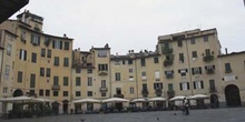 Detalle de la Plaza del Anfiteatro, Lucca