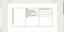 Tablas en LibreOffice Writer