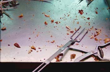 Trinchero para pollo asado