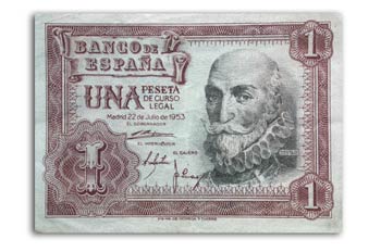 Peseta , Marqués de Santa Cruz