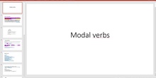 MODAL VERBS