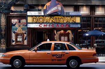 Restaurante Downtown, Chicago, Estados Unidos