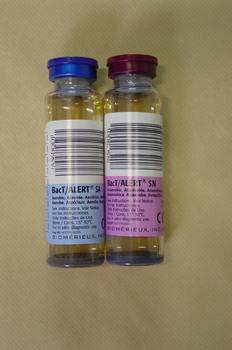 Frasco de recogida de hemocultivo