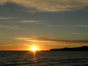 Puesta de sol, Argentina